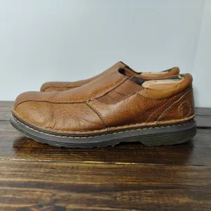 Doc Martins KEVIN Men's Slip On Casual Shoes Brown Leather Size 13M