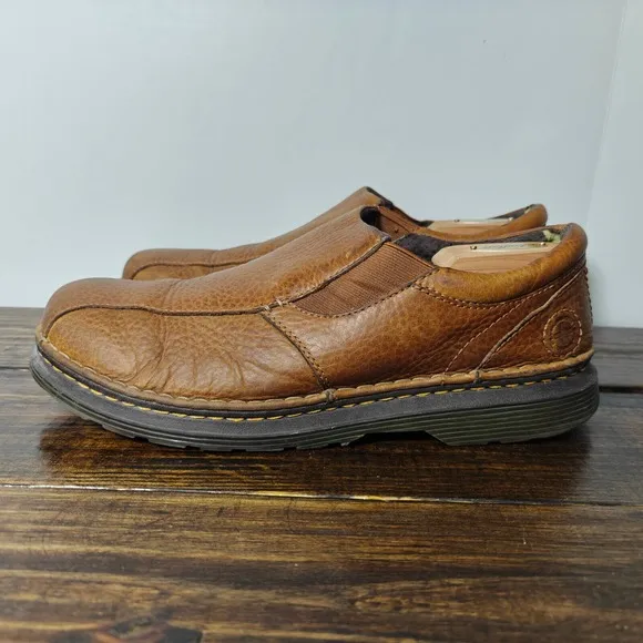 Doc Martins KEVIN Men's Slip On Casual Shoes Brown Leather Size 13M