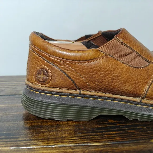 Doc Martins KEVIN Men's Slip On Casual Shoes Brown Leather Size 13M