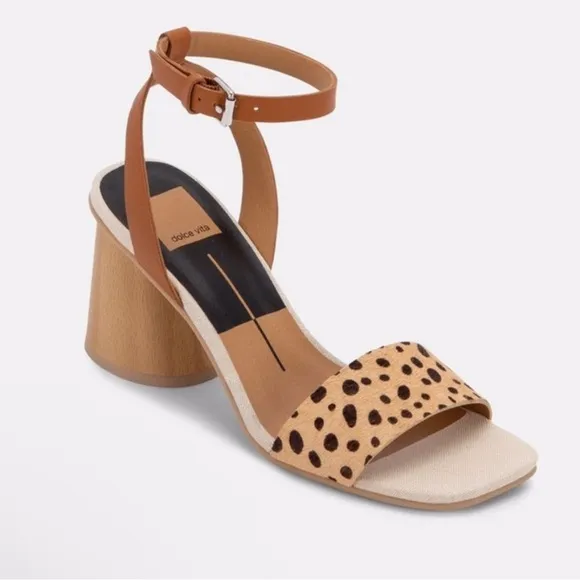 Dolce Vita Hazel Heels In Leopard