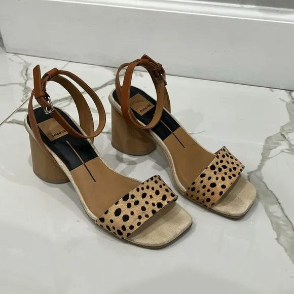 Dolce Vita Hazel Heels In Leopard