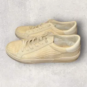 Dolce Vita Zina Sneakers Bone Raffia- Size 9.5