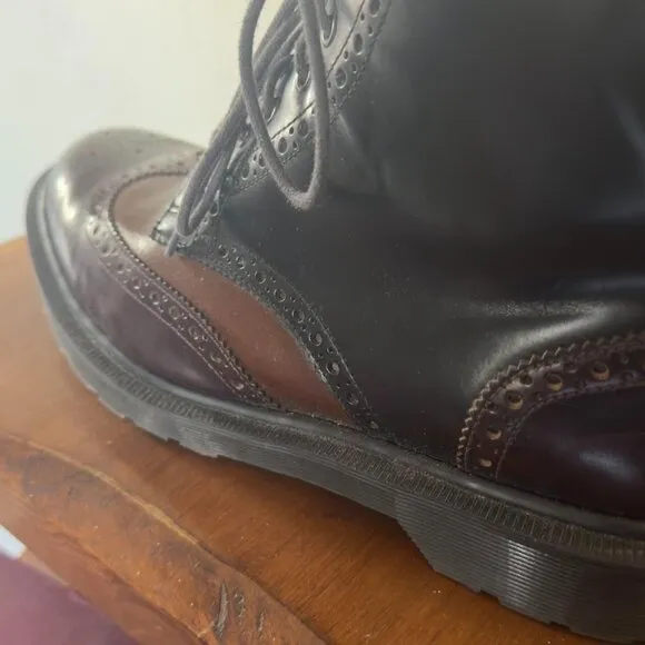 Dr Martens Antony 3 Tone Brogue Boot Made in England size 10