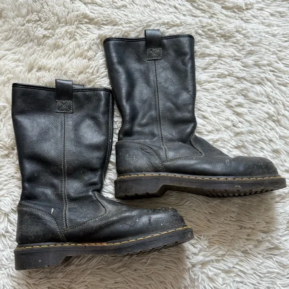 DR. MARTENS Belsay Newark Leather Work Boots