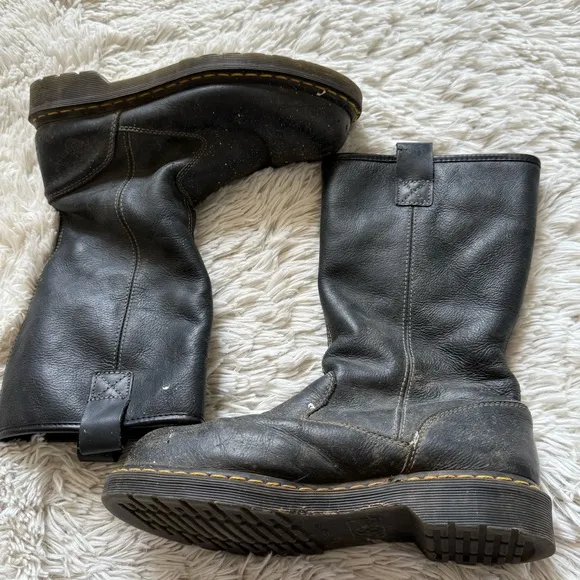 DR. MARTENS Belsay Newark Leather Work Boots