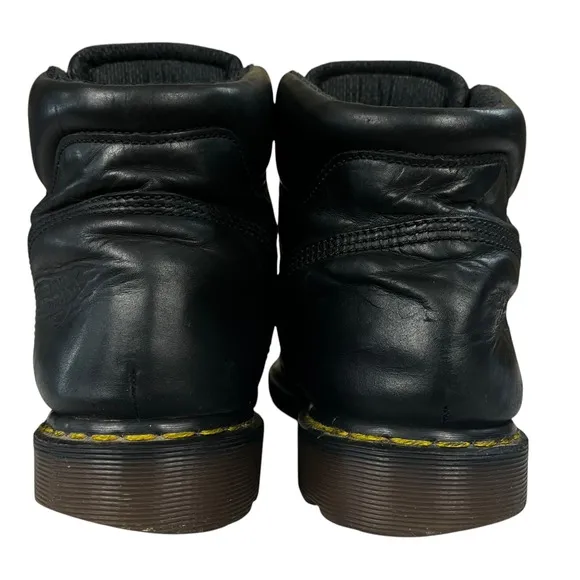 Dr. Martens Boots Mens UK12 US13 Black Leather 7735 Work Combat Moto