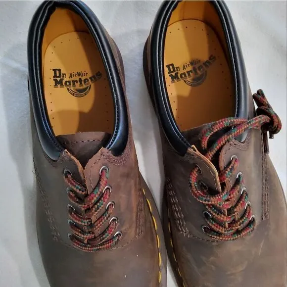 Dr.Martens Crazy Horse Leather Casual Shoes Size L-8 M-7