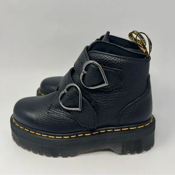 Dr.Martens Heart Buckle Boots NEW!