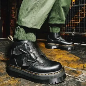 Dr.Martens Heart Buckle Boots NEW!