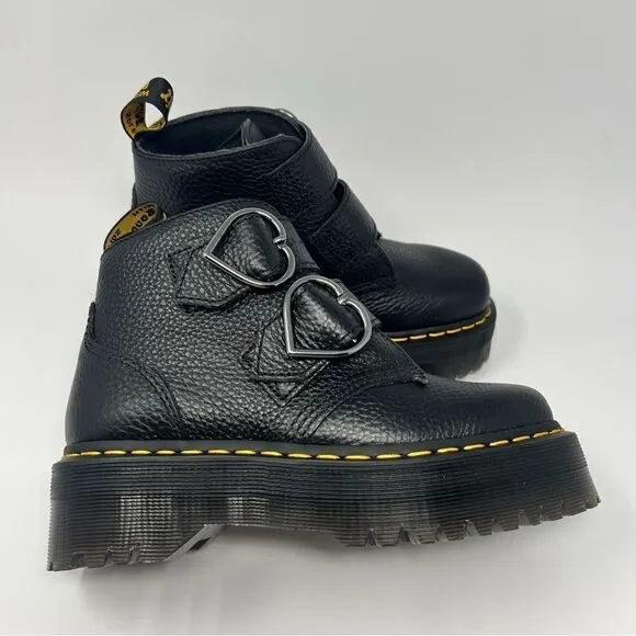 Dr.Martens Heart Buckle Boots NEW!