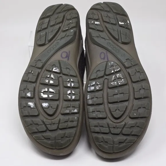 ECCO Biom Grip II Men Size 8.5 US 42 EUR Outdoor Active Wear Shoes Olive Leather
