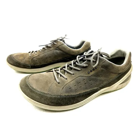 ECCO BIOM GRIP II Men's Multisport Outdoor Shoes Sz 46 Sz 12 Yak Leather