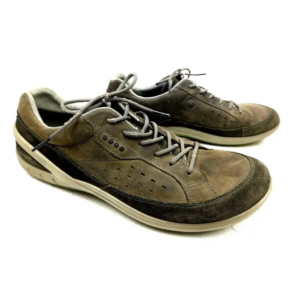 ECCO BIOM GRIP II Men's Multisport Outdoor Shoes Sz 46 Sz 12 Yak Leather