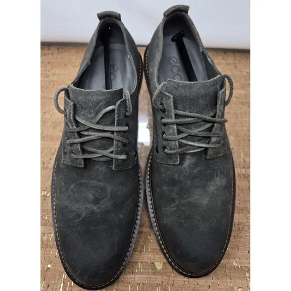 Ecco Kenton Shoes Mens 7-7.5 EU41 Dress Office‎ Casual Tarmac