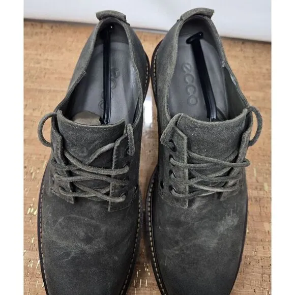 Ecco Kenton Shoes Mens 7-7.5 EU41 Dress Office‎ Casual Tarmac