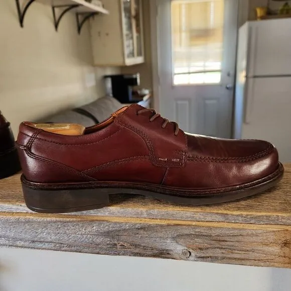 Ecco Leather Apron Casual Lace Up Shoes U.S. 11/11.5 EU 45