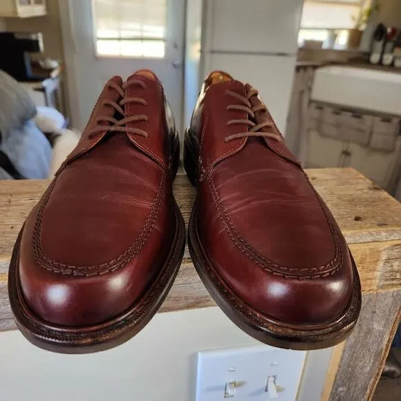 Ecco Leather Apron Casual Lace Up Shoes U.S. 11/11.5 EU 45
