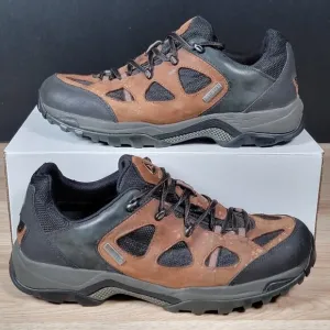 Ecco Receptor Hiking Shoes Mens Size 12 12.5 US Brown Black Gore-Tex Outdoor