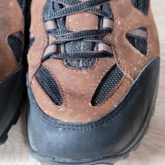 Ecco Receptor Hiking Shoes Mens Size 12 12.5 US Brown Black Gore-Tex Outdoor