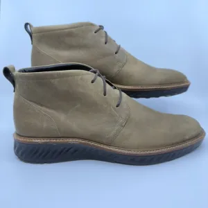 Ecco St 1 Hybrid Chukka Boots Mens 12.5 12 1/2 Suede Leather Goretex GTX Brown