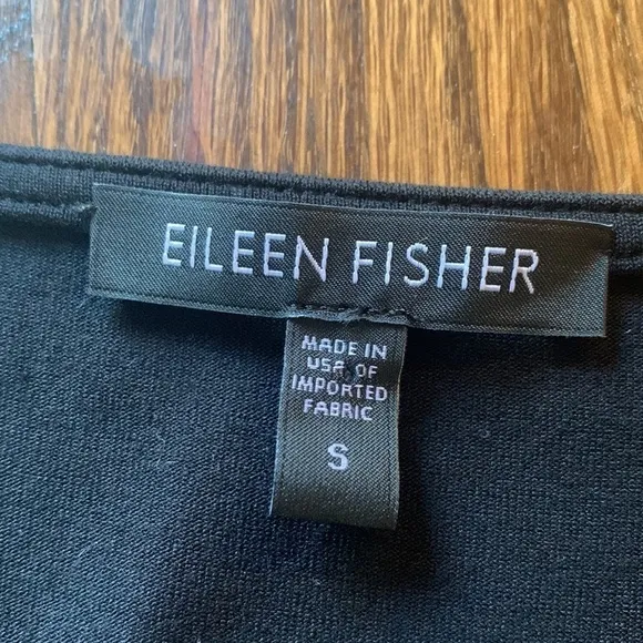 Eileen Fisher sz S black dress
