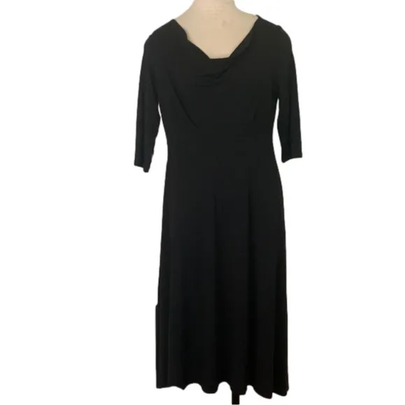 Eileen Fisher sz S black dress