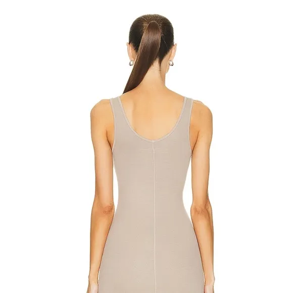 Enza Costa Ribbed Midi Tank‎ Dress