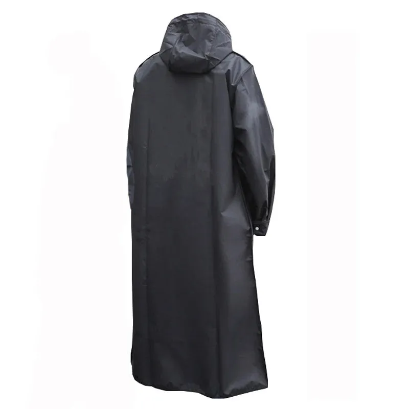 EVA Waterproof Hooded Long Raincoat for Men & Women