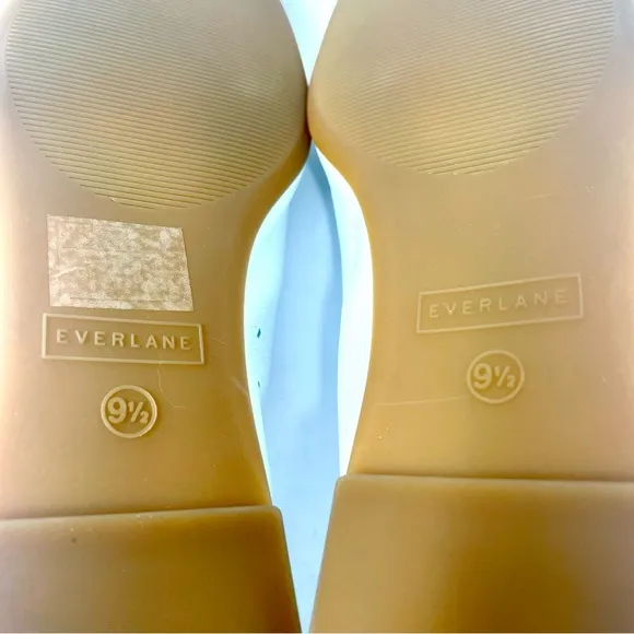 EVERLANE white leather slip on shoes, NIB, NWOT, size 9.5, made in Italy