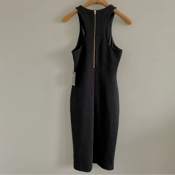 Express Black Racerback Midi Dress Size 2 NWT