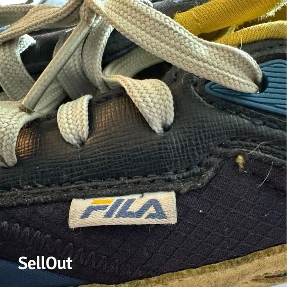 Fila Renno Men's Sneakers Size 10.5 Multicolor Blue Casual Shoes