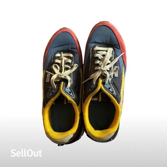 Fila Renno Men's Sneakers Size 10.5 Multicolor Blue Casual Shoes