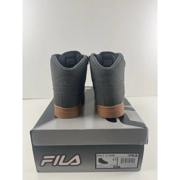 Fila Vulc 13 Gum 1CM00071-265 Mens Gray Synthetic Lifestyle Sneakers Shoes 11
