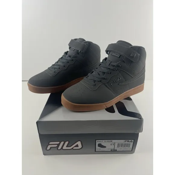 Fila Vulc 13 Gum 1CM00071-265 Mens Gray Synthetic Lifestyle Sneakers Shoes 11
