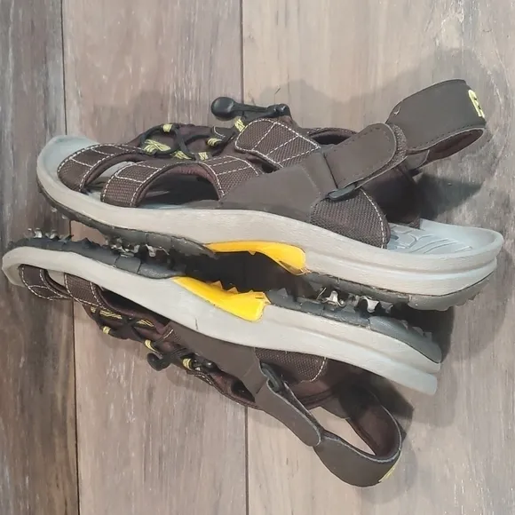 FJ FootJoy Mens Soft Spikers sandals outdoor hiking sz 11M shoes