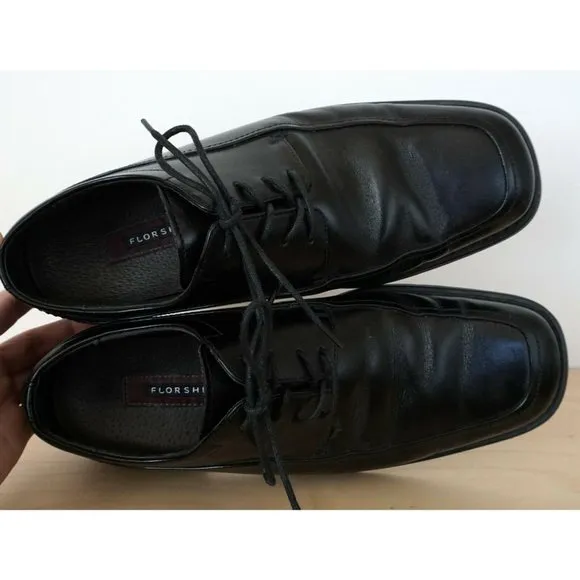 Florsheim Black Leather Oxford Formal Work Business Career Dress Shoes