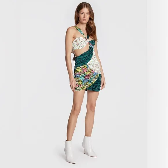 For Love And Lemons Darlene Mini Dress Size XS NWT
