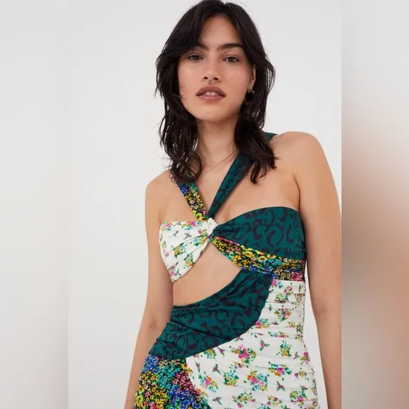For Love And Lemons Darlene Mini Dress Size XS NWT