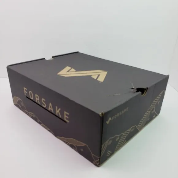 Forsake Lucie Womens Size 10 Black Leather Waterproof Outdoors Hiking Boots