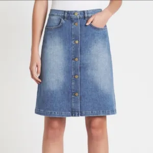 FRAME Demin boot skirt