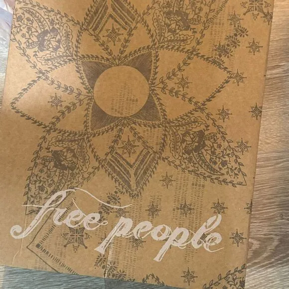 FREE PEOPLE Bren Textile Knee-High Embroidered Slouch Boots Size 36.5 NWB