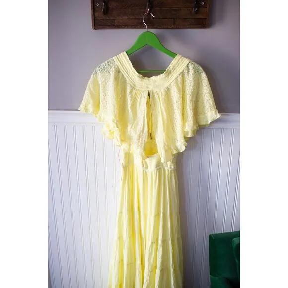 Free People Dancing On Air Maxi Dress XS