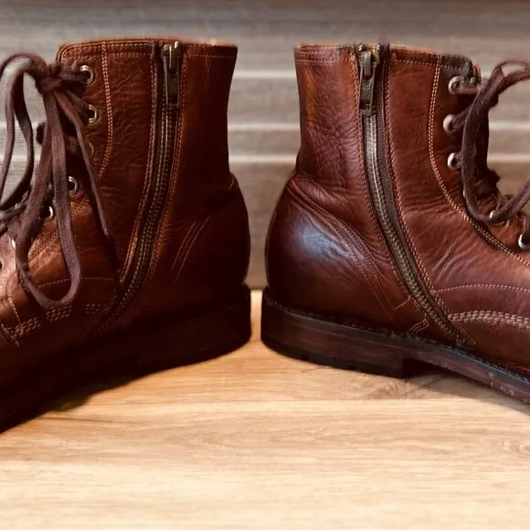 Frye Bowery Cognac