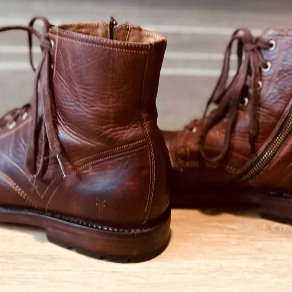 Frye Bowery Cognac