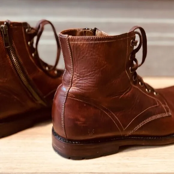 Frye Bowery Cognac