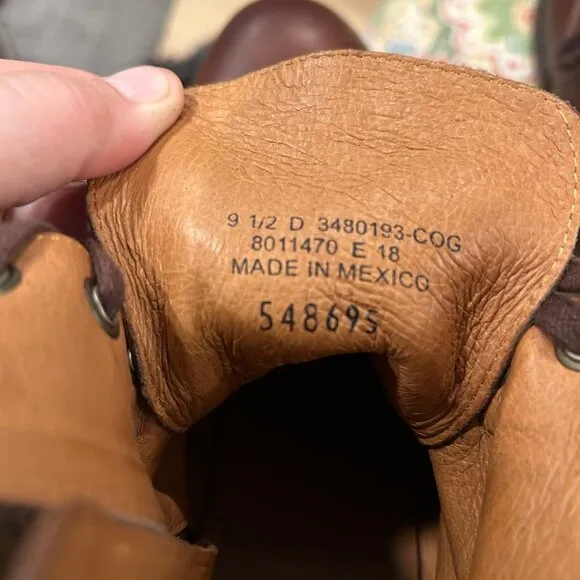 Frye Bowery Cognac