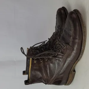 Frye Phillip Brown Leather Casual Work Boots