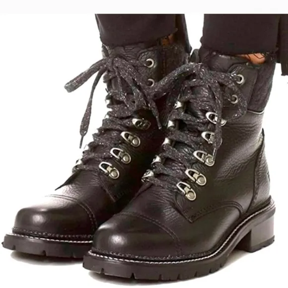 Frye Samantha Hiking Boots