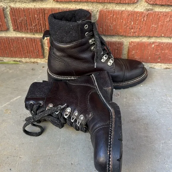 Frye Samantha Hiking Boots