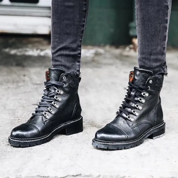 Frye Samantha Hiking Boots